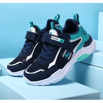 Single Net Children's Shoes Boys Sneakers Summer Breathable Non-slip Surface Girls Casual Tennis Sports Running Outdoor Shoes