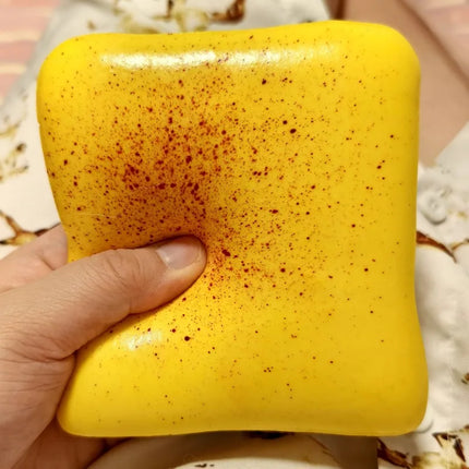 Squishy Simulated Toast Bread Squeeze Toy Slow Rising Stress Relief Sensory Fidget for Anxiety ADHD Autism Gifts for Kids Adults