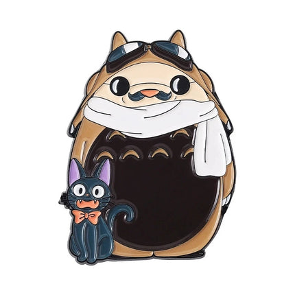 Miyazaki Hayao Ghibli Enamel Pin Cute Totoro Lapel Pins for Backpacks Clothes Badges Cute Brooch Jewelry Gifts for Friends