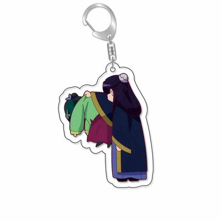 Anime The Apothecary Diaries Acrylic Keychain Cute Maomao Figure Keychain Keyring for Bag Backpack Accessories Gift