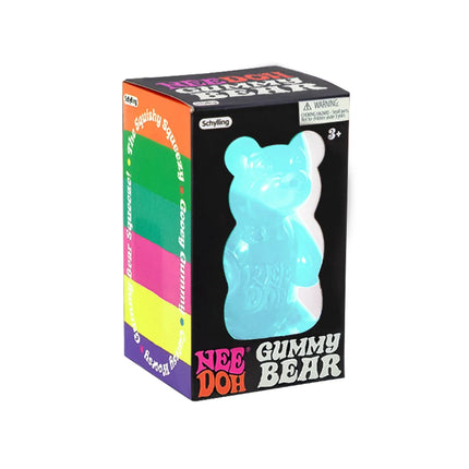 Schylling Needoh Bear Squishy Fidget Toy Stress & Anxiety Relief Helps Improve Focus Perfect For Birthday Gifts & Desk Decor