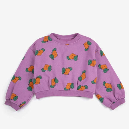 Kids Sweatshirt Brand 2026 New Spring Boys Clothes Baby Girls Cartoon Cute Print Sweater Hoodie Children Cotton Outwear Tops