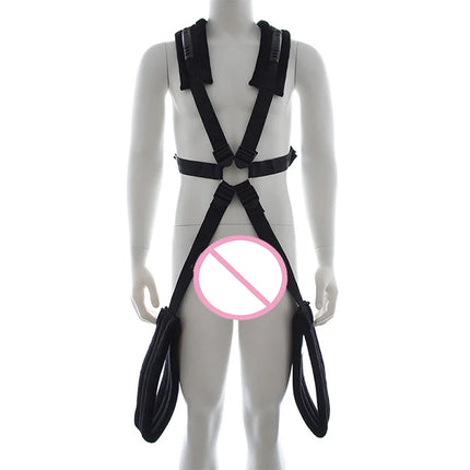 Sex Toys BDSM Bandage Swing Binding Spreader Adult Games Erotic Man Chastity Couples Nylon Swinging Belt Restraint Set Sexy Shop