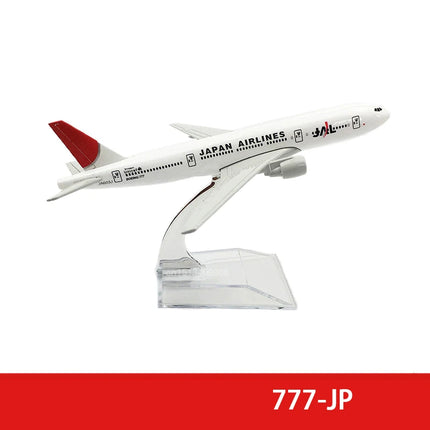 15CM 6inch Diecast Alloy Airlines 777 Turkish Etihad American Airways For Collection Friend Children Gift