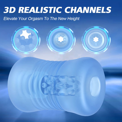 Grip Masturbation Cup Male Masturbator 3D textured Vagina for men Penis Stroker Pussy Penis Sleeve Adult Sex Toys for Men