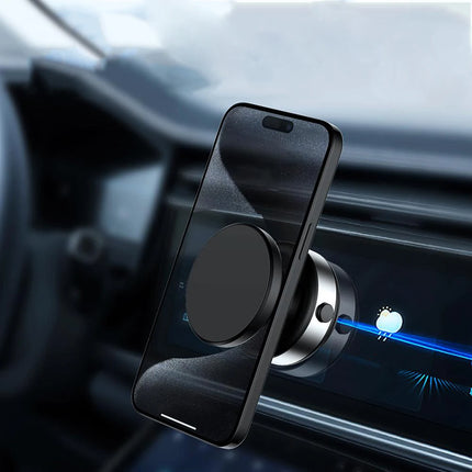 Vacuum Magnetic Phone Holder 360°Rotate Car Hands-Free Cell Phone Rack Foldable Swivel Stand Suction Cup Universal Car Brackets
