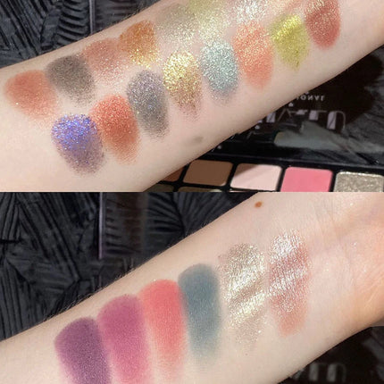 Shimmer Eyeshadow Palette 40 Colors Eye Shadows Matte Glitter Pigment Eye Shadows Wterproof Korean Eye Makeup Palette Cosmetics