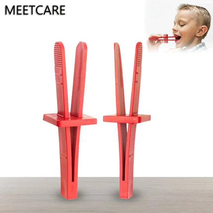 Chewing Teether Tube for Adult Kids Speech Therapy Autism Sensory Rehabilitation Lower jaw Tongue Muscle Trainer Talk Tools