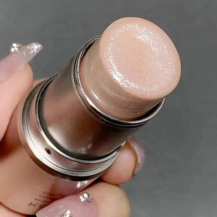KAXIER High Gloss Stick Highlighter Blush Water Light Shimmer Waterproof Face Contour Illuminator Brighten Contouring Rouge