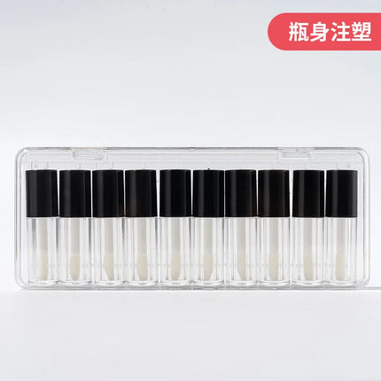 Wholesale 100pcs Empty 1.2ml Mini Clear Lip Gloss Tube Liquid Blush/Lipstick Tube DIY Tube Lip Oil Sample Cosmetic Container