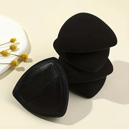 5 Pcs Soft Reusable Triangle Powder Puff Set,  Makeup Sponge Beauty Egg Blenders For Liquid Foundation Powder