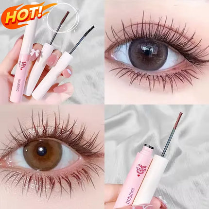 Black Brown Mascara 3d Lengthens Eyelashes Extra Volume Waterproof Natural Lashes Female Makeup Korean Cosmetics Colored Mascara