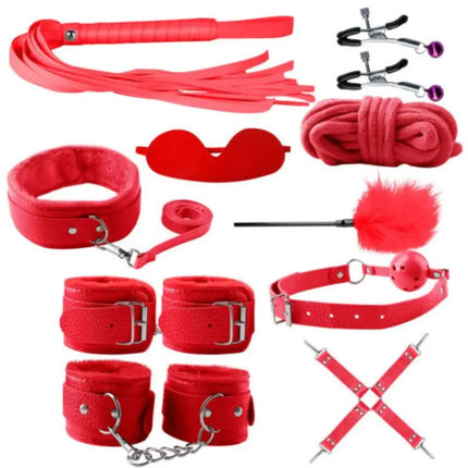 10 Pcs BDSM Bondage Sex Toys Set for Women Men Couples