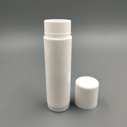 50/100pcs Empty Lipstick Tube Containers Bottles 10ml White Lip Tube Lip Balm Tube DIY Round Cosmetic Containers Lipstick Jars