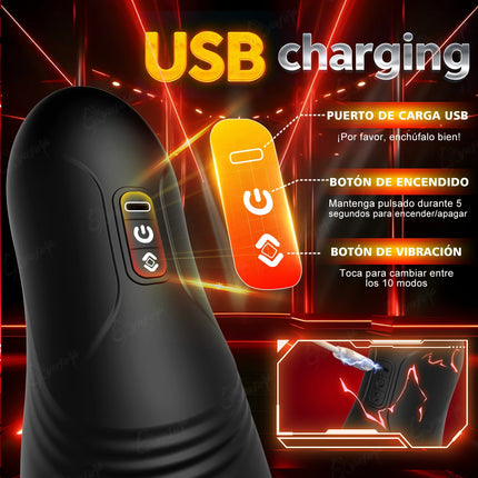 Automatic Male Mastubator Blowjob Vibration Machine Real Vaginia Pocket Pussy Penis Oral Masturbation Cup Adult Sex Toy for Man