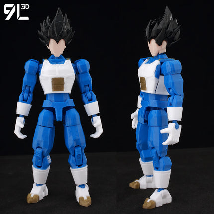 9L3D Multi-Joint Articulated Lucky13 Dummy13 Dragon Ball Goku Beerus Action Figure Boys Vegeta Gift Collectible Anime Figure Toy