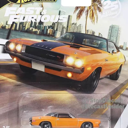 2026 Hot Wheels Fast & Furious Q Case Serie 1970 Dodge Charger R/T 1/64 Premium Alloy Diecast Car Toy Car Model Collection Gift