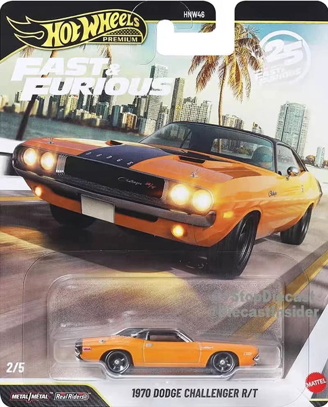 2026 Hot Wheels Fast & Furious Q Case Series 1970 Dodge Charger R/T 1/64 Premium Alloy Diecast Car Toy Car Model Collection Gift