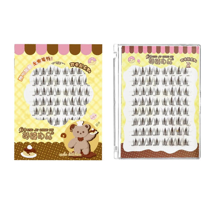 Natural Look Self Adhesive Eyelashes Clusters No Glue Needed Individual Lashes Reusable Soft Lash Extensions For Beginners Easy