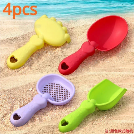 Summer Overflow Funnel Toys Handheld Spilling Funnel Beach Sand Strainer Toy Multifunctional Plastic Digging Sand Kit Crafts