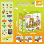 190pcs with lights