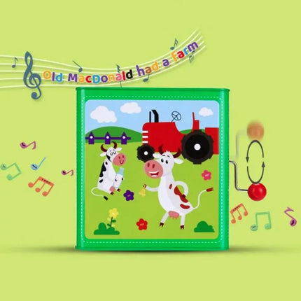 With Music Children's Musical Toy Metal Montessori Classic Music box Collection Early Education Jack in the Box