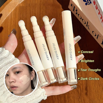 Air Cushion Concealer Pen Rotary Liquid Matte Silky Smooth Foundation Cream Pencil Oil Control Cover Dark Circles Natural Makeup
