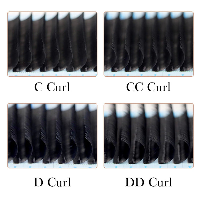 AGUUD Eyelash Extensions J B C Curl 0.03/0.05/0.07/0.10/0.15/0.20 Premium Lower Lash Under Bottom Cashmere Volume Classic Lashes