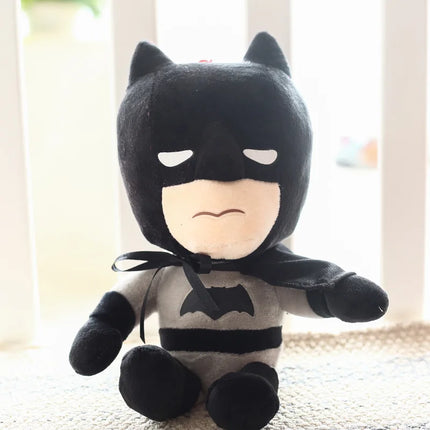 Big Size Cartoon Super Hero Plushies Captain America Spider Man Iron Man Doll Soft Stuffed Anime Plushies Birthday Gifts Kids
