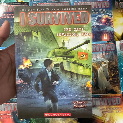 22 Books/set I Survived English Reading Books Disaster History Survival Novel Escape Guide Children's Science Chapters Books