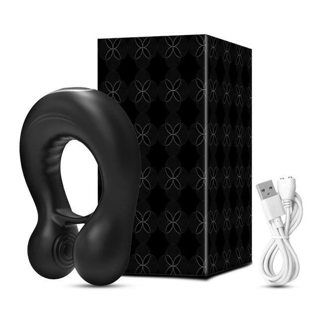 Vibrating Cock Ring Cockring Testicles Massager Penis Vibrators for Men Couple Male Delay Ejaculation Sex Toy for Adults 18