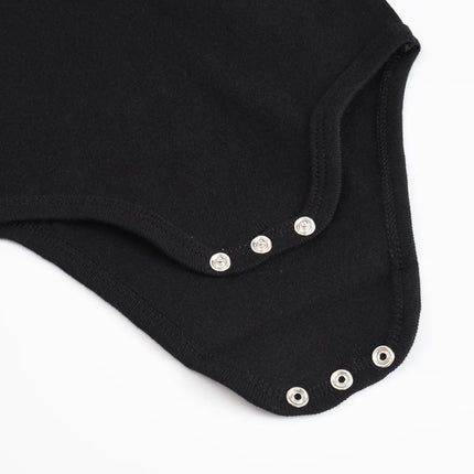 Honeyzone 3PCS Black Baby Boy Clothes Sets Long Sleeve Bodysuit Cotton Soft Jumpsuits Underwear Newborn Loungewear Infant Outfit
