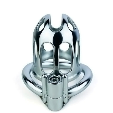 FRRK Steath Lock Steel Chastity Belt, Hex Screw Lock Cock Cage, Male SM Chastity Device Bound To Prevent Cheating Adult Men Gay