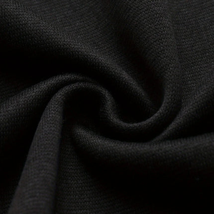 Irregular Black Punk Hoodie with Sheep Head and Moon Print Hoodie