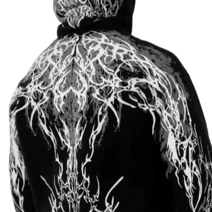 Luminous Hoodie Men New Motorcycle Biker Reflective Women Night Riding Safety Sweatshirt Gothic Streetwear Black Pullover Tops