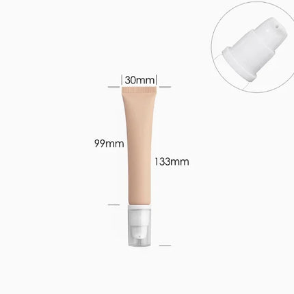 10-100pcs Empty 10g 15g 20g 30g/ml Soft Tube Foundation/sunscreen/Eessence/ Eye Cream/Serum Container Empty Squeeze Tube Travel