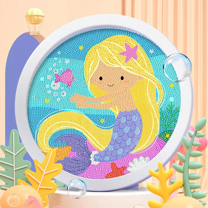 Kids Craft  Unicorn Diamond Painting Kitten Children's Handmade Dinosaur Creative Diamond Stickers Tiger Diy Point Diamond Paint