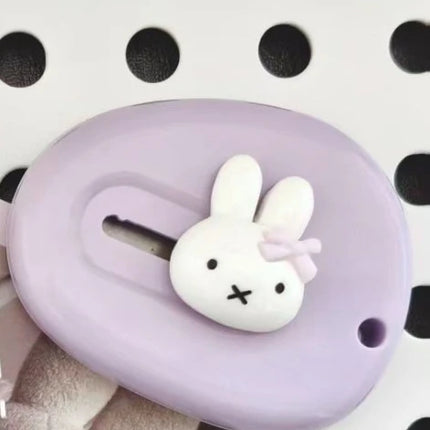 Miffy Kawaii Purple Art Knife Portable Unboxing Knife Handmade Paper Cutting Knife for Express Delivery Cute Gift Toy