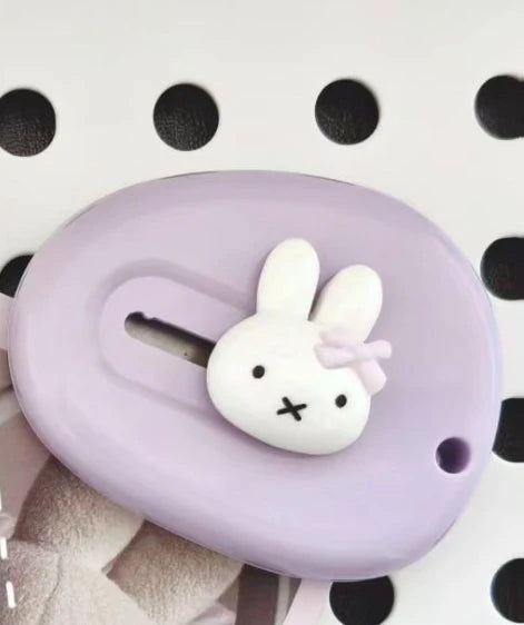 Miffy Kawaii Purple Art Knife Portable Unboxing Knife Handmade Paper Cutting Knife for Express Delivery Cute Gift Toy