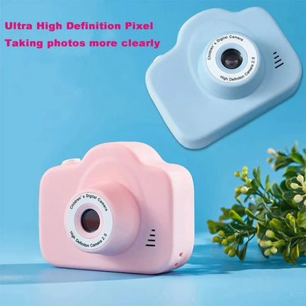 Mini Children Camera Toy Portable Kids Outdoor Parent-Child Interaction Record Good Moments Small Camera Gift for Ages 3+