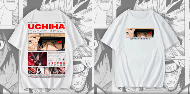 Creative Hokage Element Y2k Anime T-shirt Cool Printed Men's and Women's Extra Large Short Sleeve T-shirt for Casual Fitness
