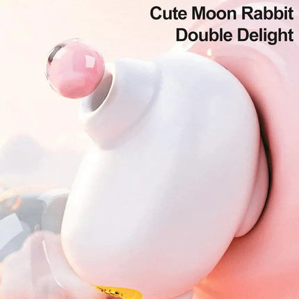 Vibrating Egg Massager Cute Rabbit Clitoral Suction Vibrator G Spot Stimulator USB Rechargeable Adult Sex Toy for Women