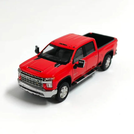 Smallcar 1:64 Scale Silverado Pickup Truck Alloy Simulation Car Model Classic Adult Collection Static
