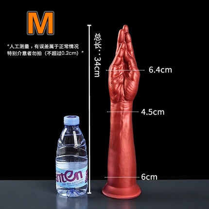 46cm Fist Hand Anal Plug Arm Dildo Vaginal Butt Dilator Deep Stimulator Anus Expander Big Dildo Masturbator Adult Anal Sex Toys