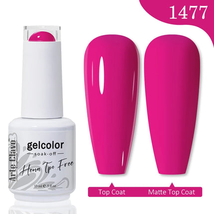 Arte Clavo Hema Free TPO Free Nail Gel Polish Nail Supplies Vernis Semi Permanent Nail Art Manicure Soak Off UV Gel Nail Varnish
