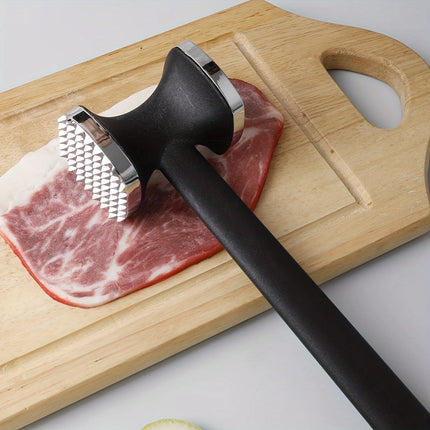 Heavy Duty Kitchen Meat Tenderizer Hammer Stainless Steel Head for Effortless Pounding and Tenderizing Kitchen Gadgets