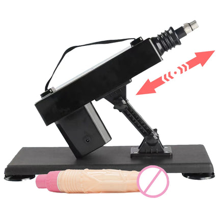 Full Automatic Bump Gun Machine Female Toy Simulation Dildo Men and Women General Water Jet Pile Driver Adult Sex Products