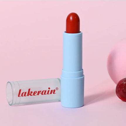 Glass Tinted Lip Balm Light Cherry Red Orange Glow Moisturizing Vegetarian Lip Balm With Bright Clear Color Korea Lip Cosmetics