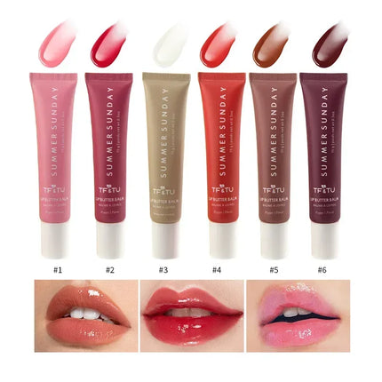 6Kind Lips Balm Transparent Lipgloss Original Lip Care Makeup Lip Care Pink Sugar Vanilla Beige Sweet Mint Wholesal