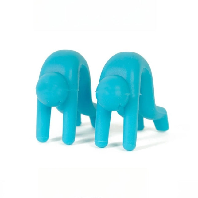 2pc Little Man Lid Lifter Spill Resistant Silicone Kitchen Pot Lid Raiser Prevents Soup Overflow Pot Decoration Kitchen Tools